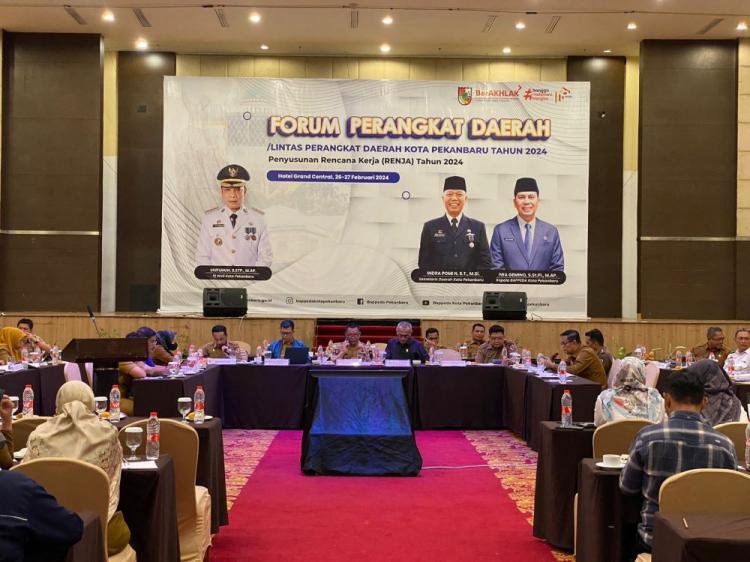 Wakil Ketua DPRD Pekanbaru Nofrizal Hadiri Forum OPD Lintas Sektor