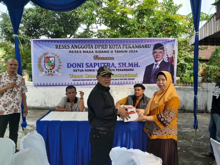 Doni Saputra MH: Reses Wujud Komitmen Menyerap Aspirasi Masyarakat