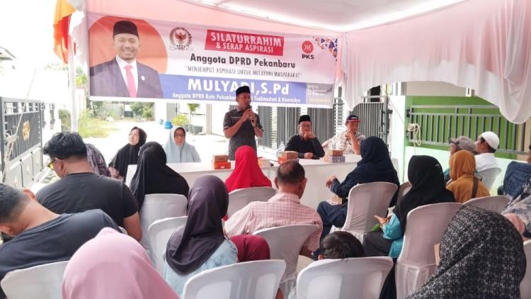 Anggota DPRD Kota Pekanbaru Mulyadi Serap Aspirasi Masyarakat Melalui Kegiatan Reses