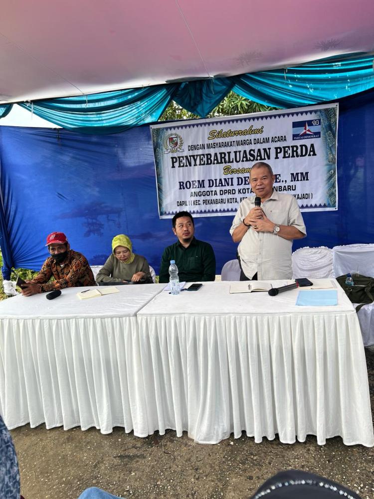 Kunjungi Dapil, Roem Diani Dewi Sosialisasikan Perda Tentang Pengelolaan Air Limbah Domestik