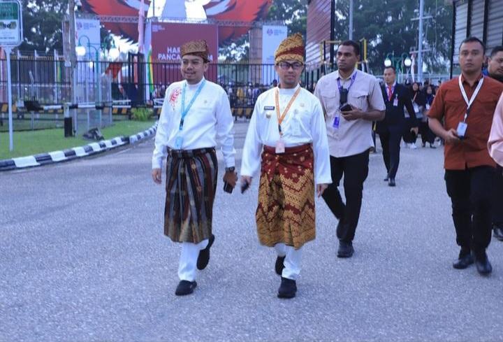 Pimpinan DPRD dan Pj Walikota Pekanbaru Hadiri Upacara Hari Lahir Pancasila 2024 di Blok Rokan