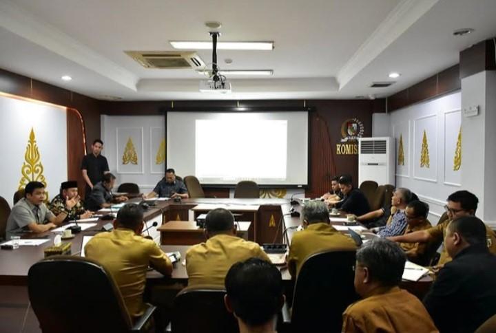 Bahas Infrastruktur, Komisi IV Rapat Bersama Dinas PUPR Kota Pekanbaru 