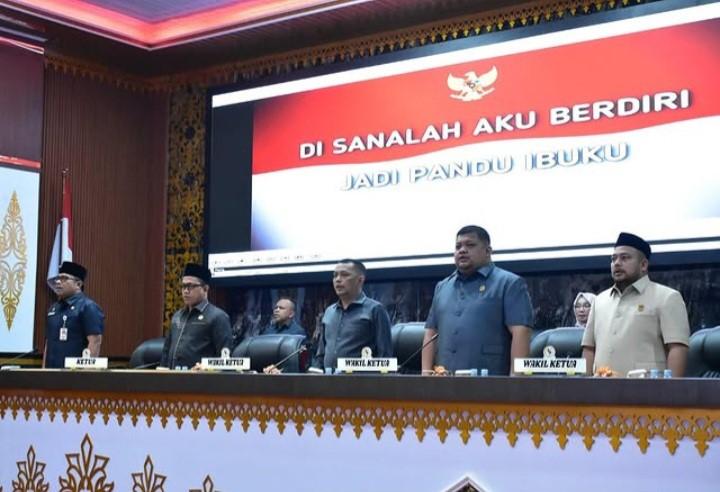 DPRD Kota Pekanbaru Gelar Paripurna Laporan Kegiatan Reses, Infrastruktur Dominan Dikeluhkan Masyarakat