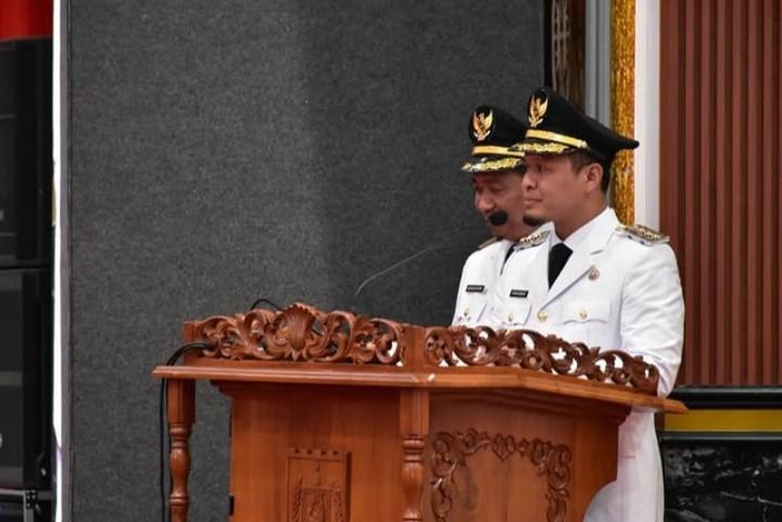 DPRD Gelar Paripurna Penyampaian Pidato Perdana Walikota Pekanbaru Periode 2025-2030