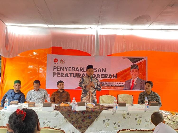 Ketua DPRD Pekanbaru Gelar Sosper di Pekanbaru Kota